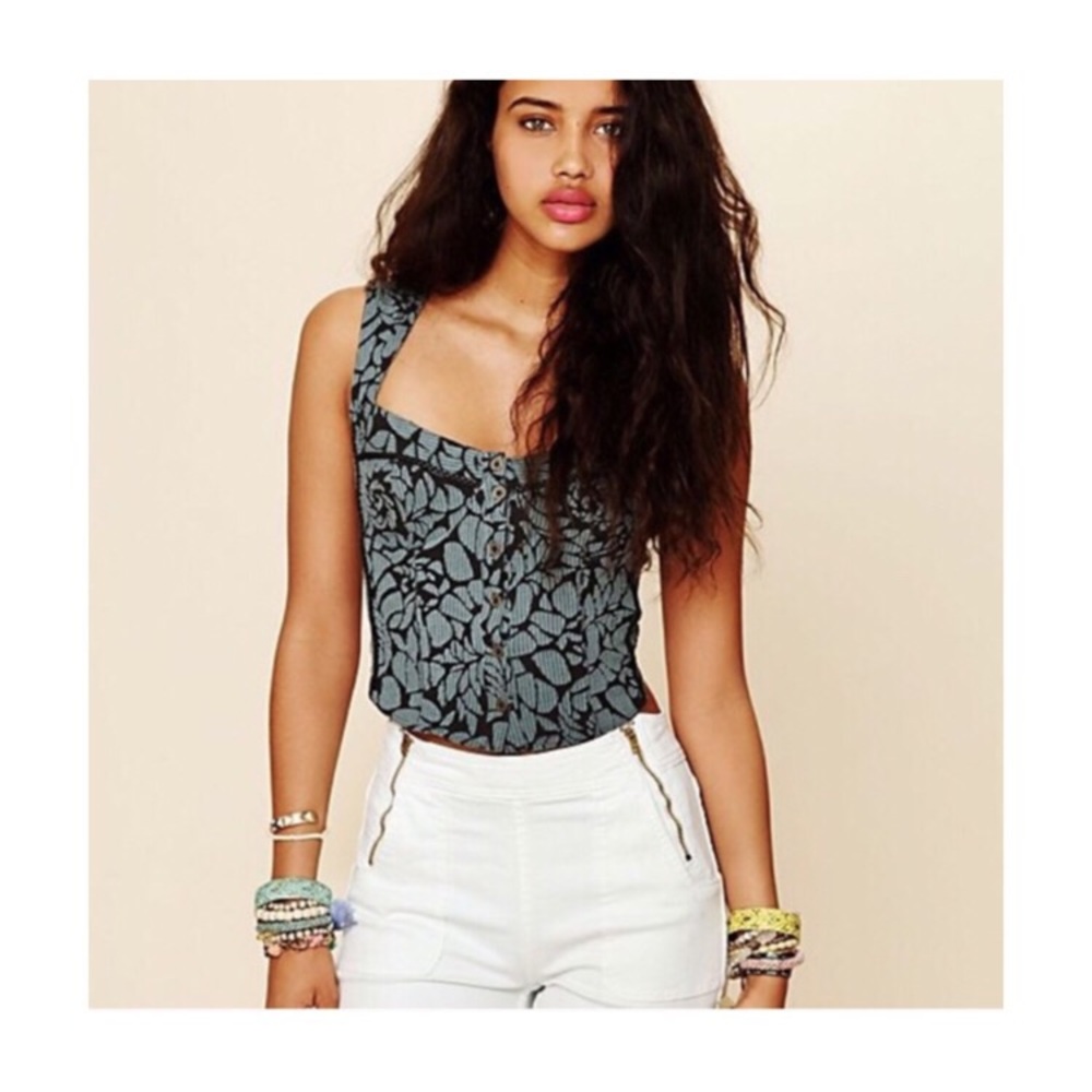 Free People New Romantics Bustier Tank
